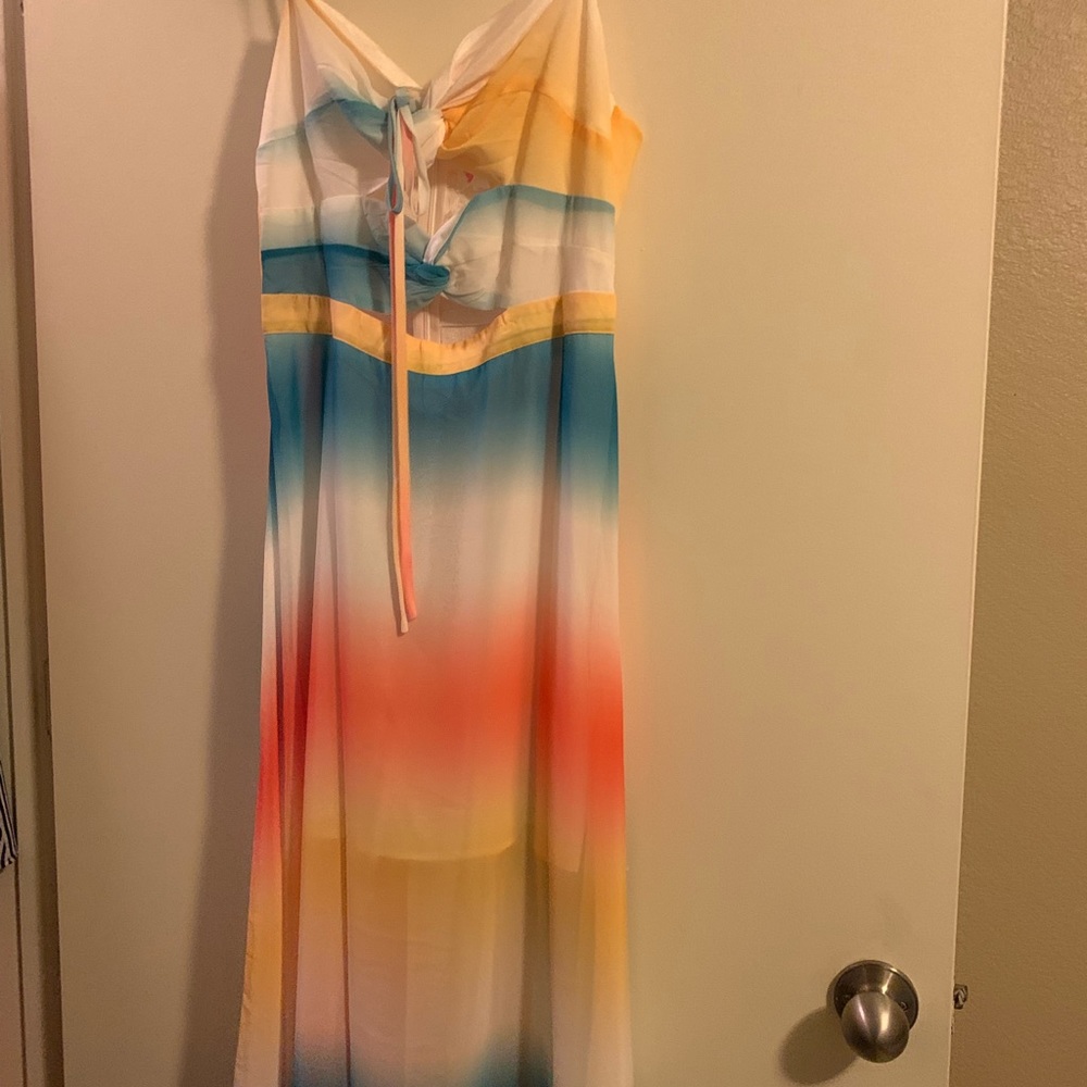 Tie dye maxi